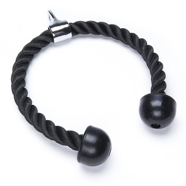 Black Mountain Products Black Mountain Products Tricep Rope Heavy Duty Tricep Rope Attachment; Black Tricep Rope - main